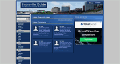 Desktop Screenshot of evansvilleguide.com